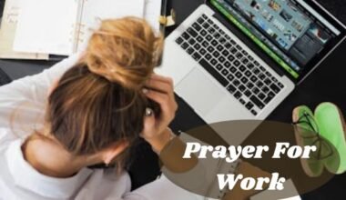 Prayer For Work