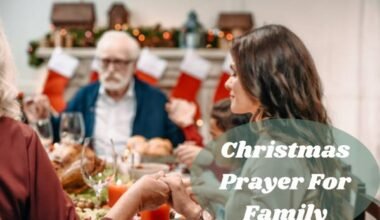 Christmas Prayer For Family