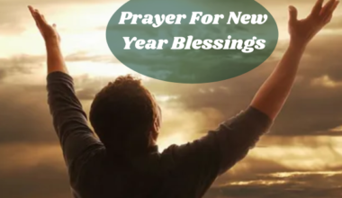 Prayer For New Year Blessings