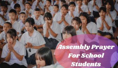 Assembly Prayer For School Students