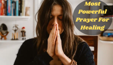 Most Powerful Prayer For Healing